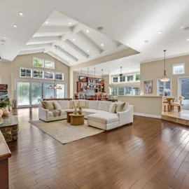 Open-Concept Living with Custom Bar & Dining Nook